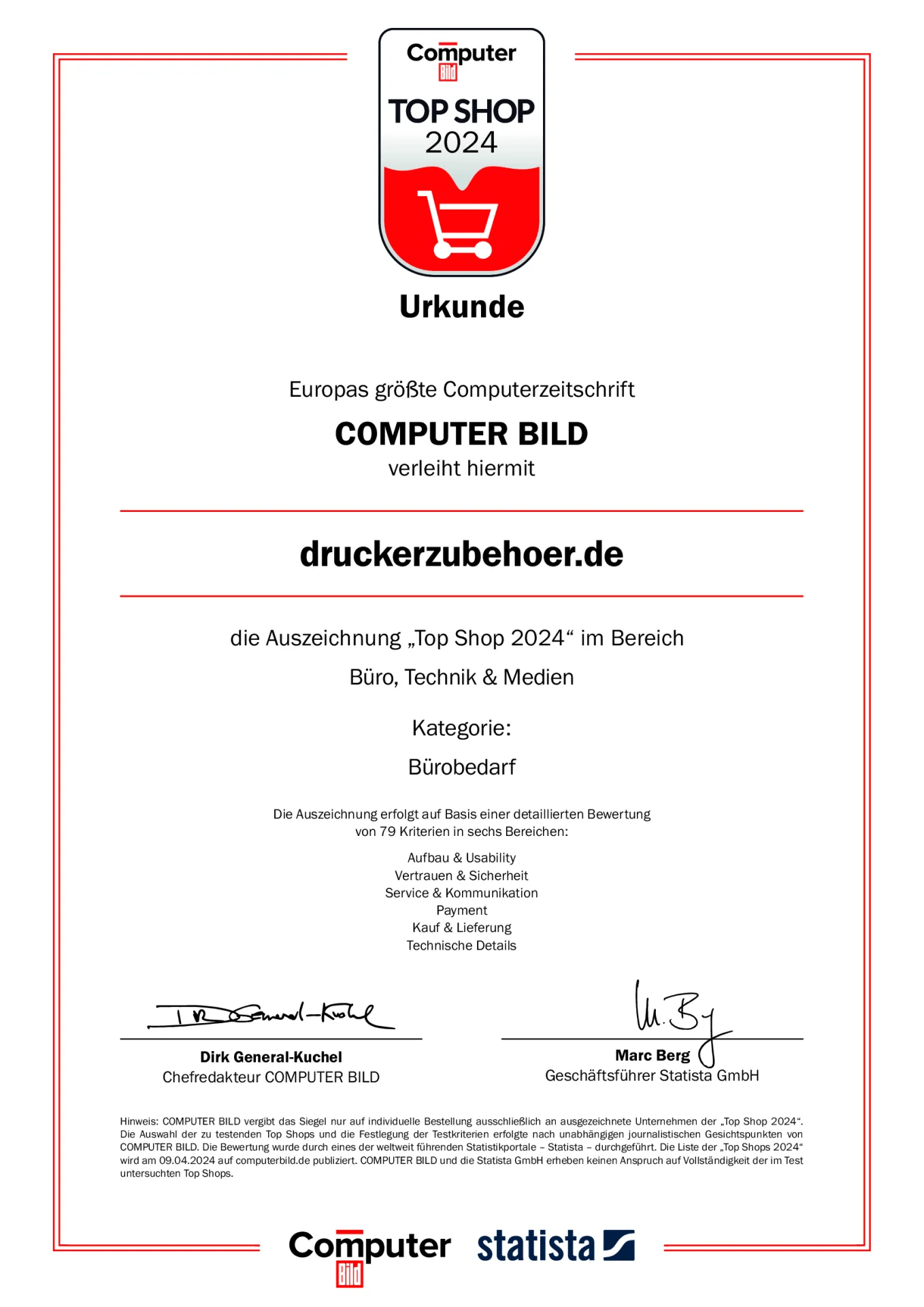 Computerbild Top Shop 2024