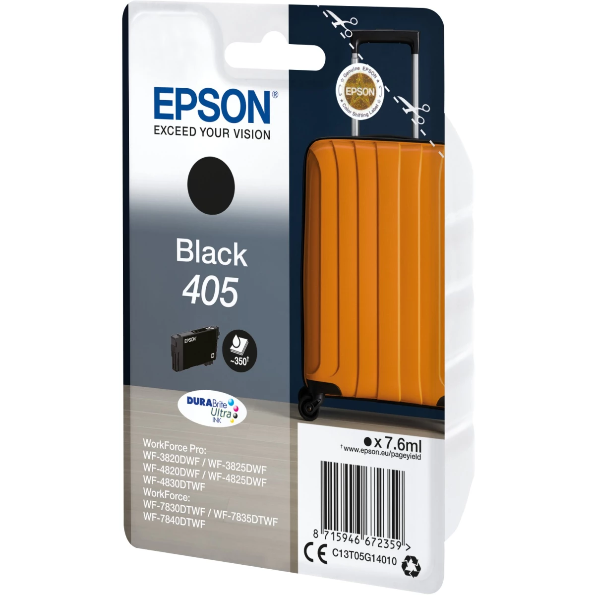 Epson Druckerpatrone '405' schwarz 7,6 ml