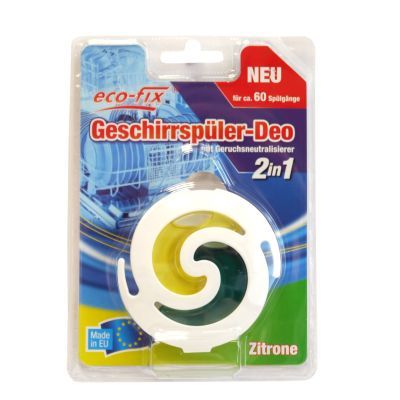 Geschirrspüler-Deo, 2in1, Zitrone