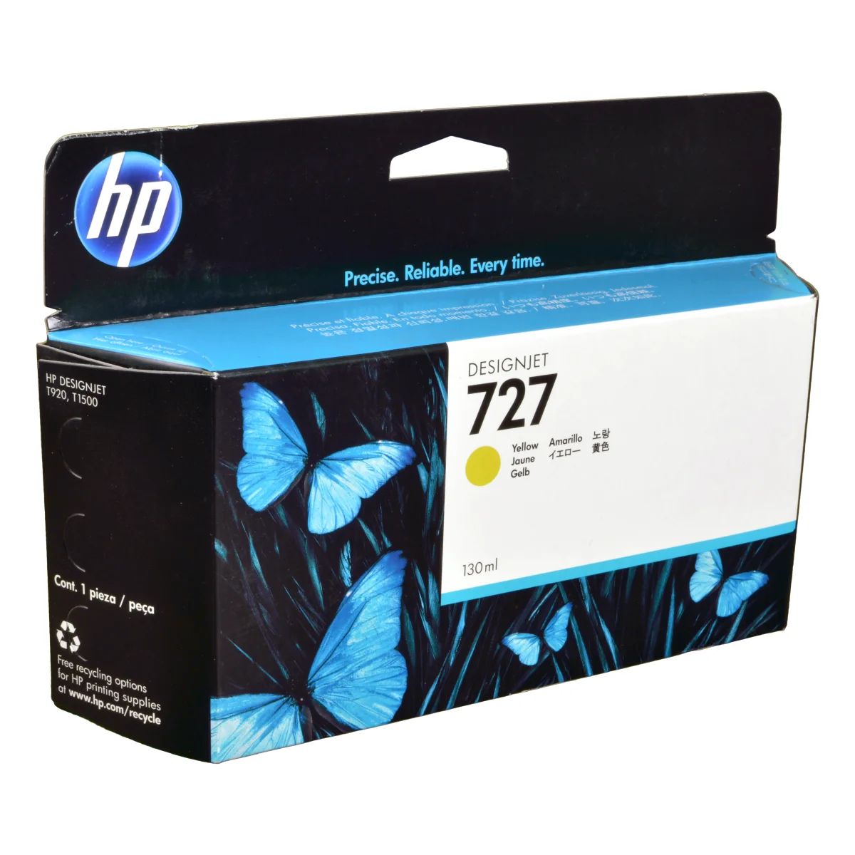 HP 727 Druckerpatrone gelb 130 ml (B3P21A)