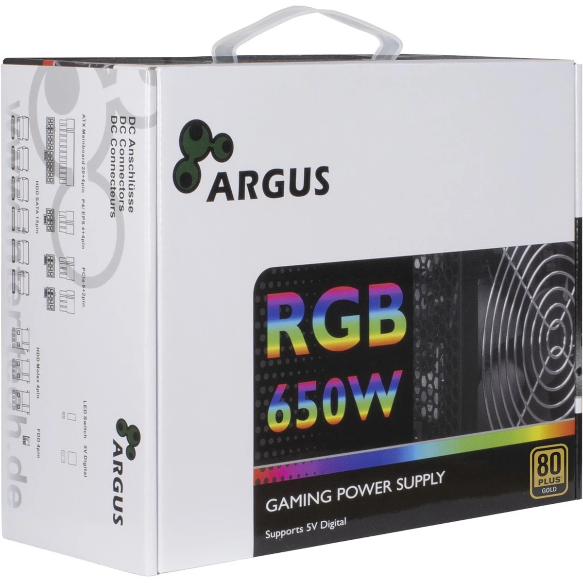 650W Inter-Tech Argus RGB-650W CM II