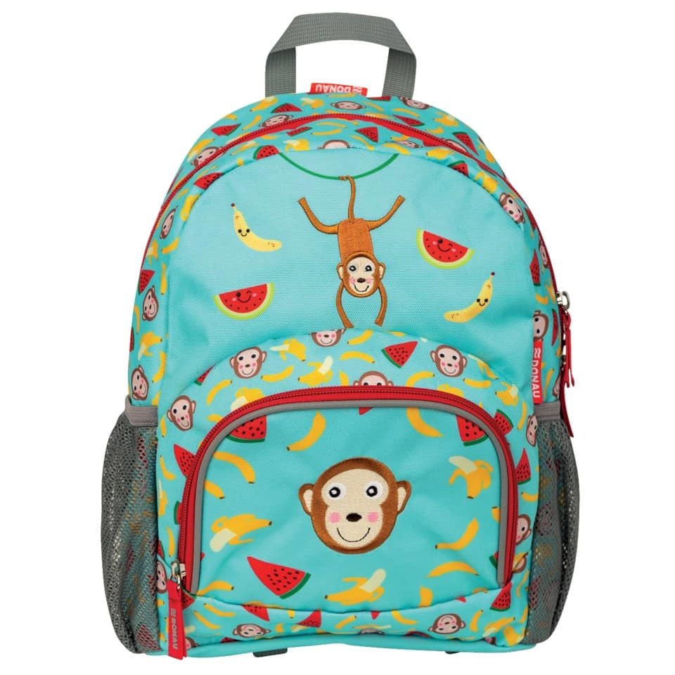 DONAU Kinderrucksack affe - 22 x 32 x 11 cm