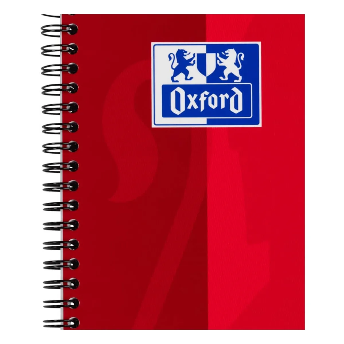 Oxford Collegeblock DUO - A4+, kariert und liniert, 80 Blatt, 90 g/qm, 4-fach Lochung, 2 Ränder