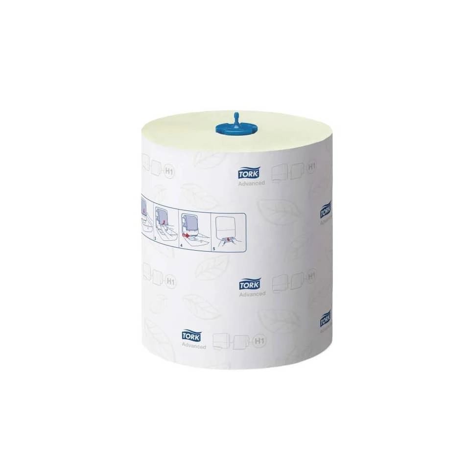 TORK Matic® Rollenhandtuch für System H1 - 6 Rollen 21 cm x 150 m, grün, 2-lagig
