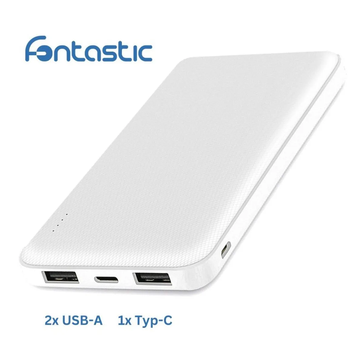 Fontastic Power Bank Renz10 10.000mAh, 2x USB-A & 1x Typ-C
