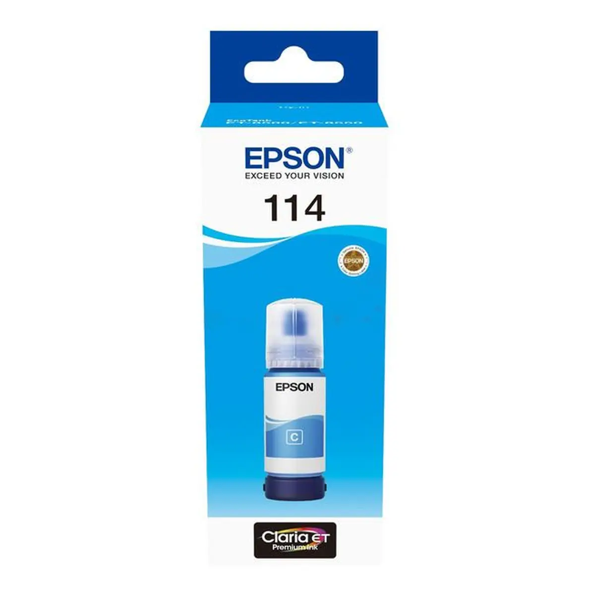 Druckertinte Epson 114 cyan 70 ml | 6.700 Seiten (C13T07B240)