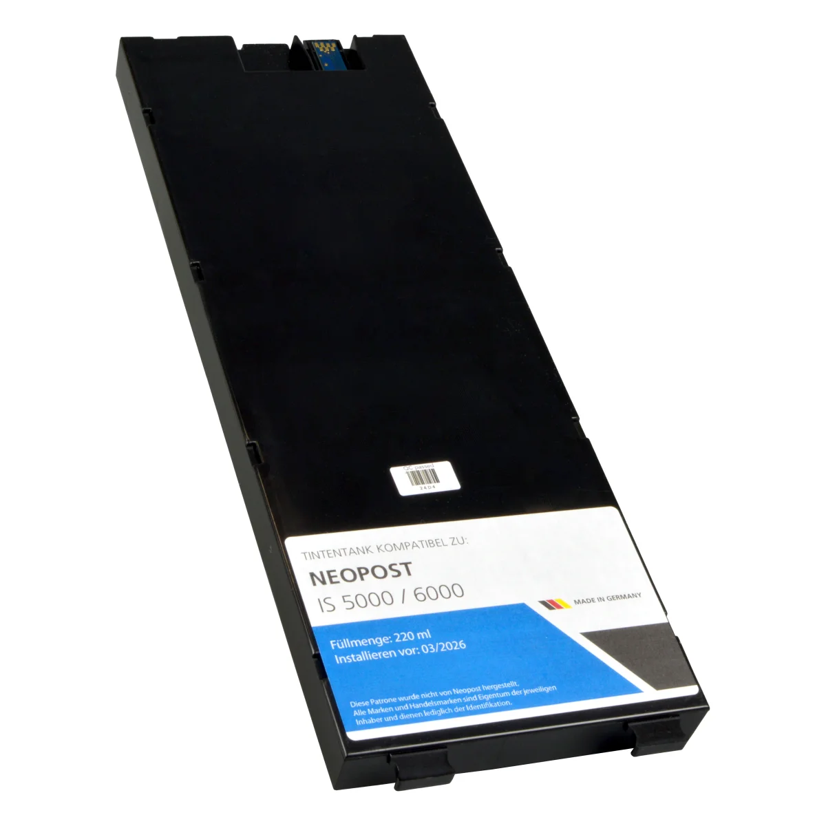 Quadient 4146431Y - alternative Patrone 'blau' 220 ml - Digital Revolution