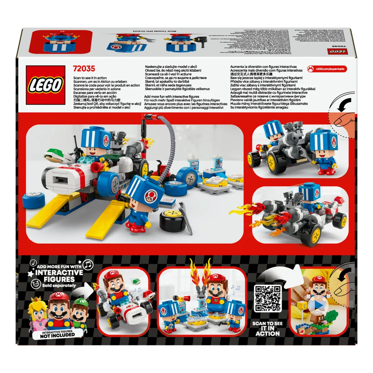LEGO® Super Mario Mario Kart – Toads Werkstatt 72035