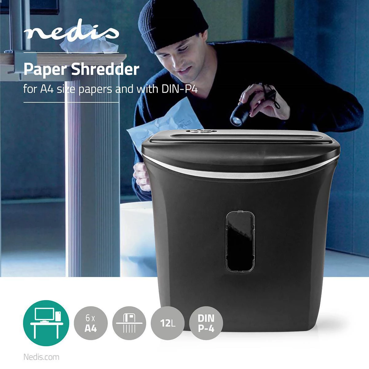 Nedis Aktenvernichter Nedis Aktenvernichter