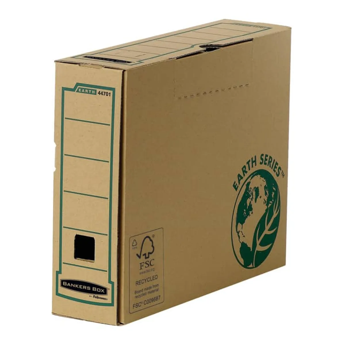 Fellowes Bankers Box® Earth Series Archivschachtel - A4, Rückenbreite 80 mm