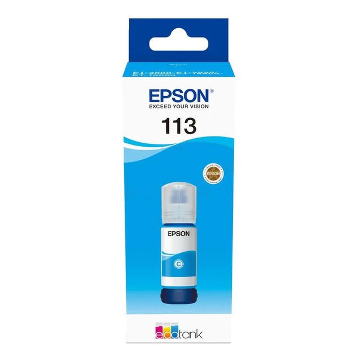 Druckertinte Epson 113 cyan 70 ml | 6.000 Seiten (C13T06B240)