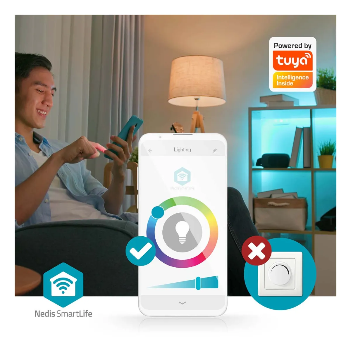 Nedis SmartLife Deckenleuchte Nedis SmartLife Deckenleuchte