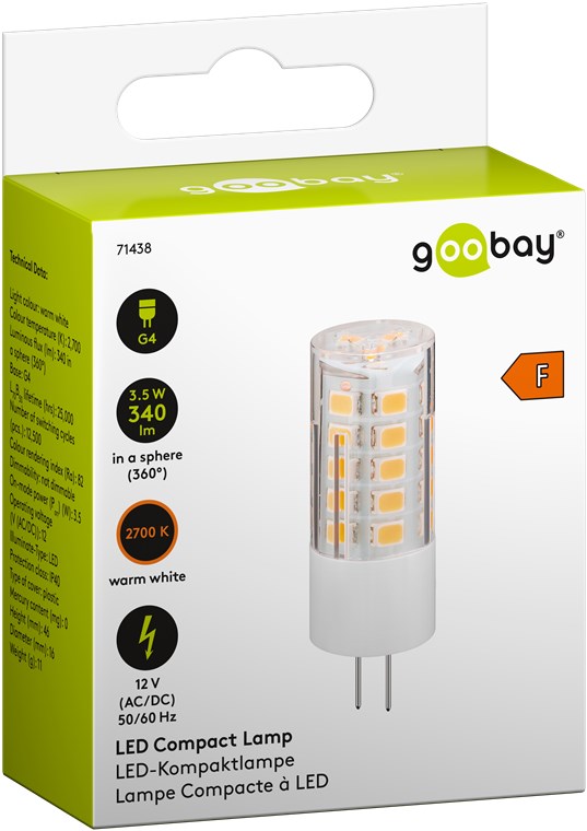 Goobay LED 'Kompakt', 3,5W