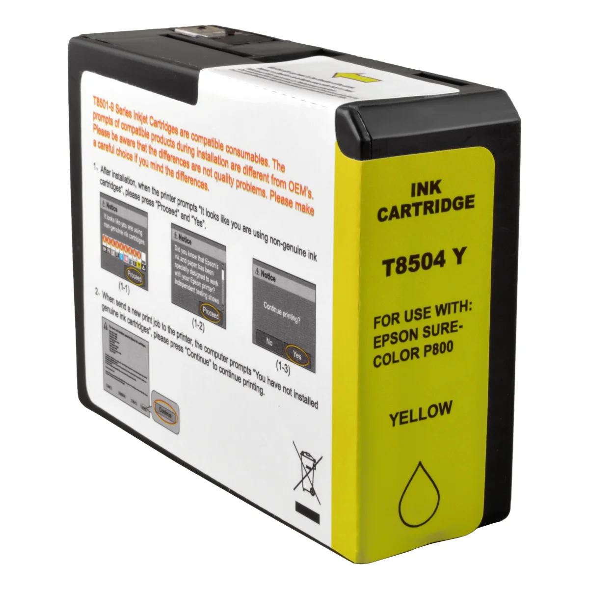 Epson T8504 - alternative Patrone 'gelb' - Digital Revolution