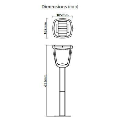 Sylvania Gizmo Solar Bollard Lantern