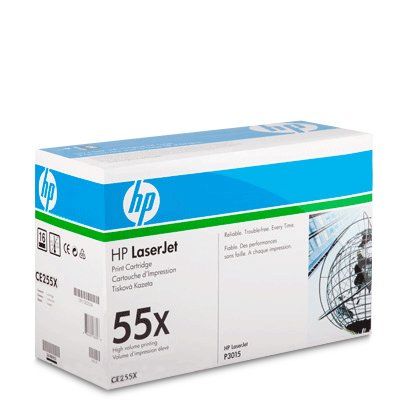 HP Toner '55X' schwarz 12.500 Seiten