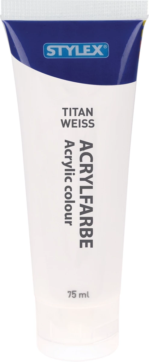 Stylex Acrylfarbe, 6 Tuben à 75 ml