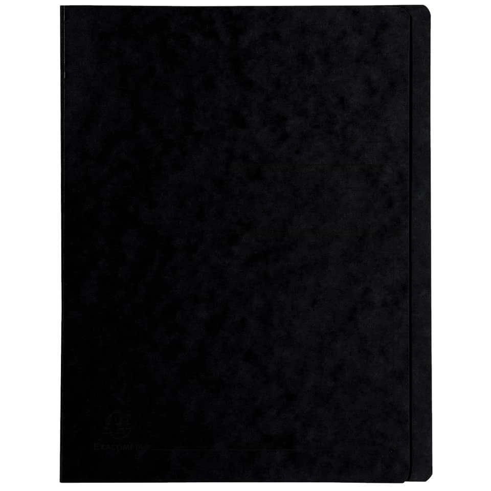 EXACOMPTA Schnellhefter - A4, 350 Blatt, Colorspan-Karton, 355 g/qm, schwarz