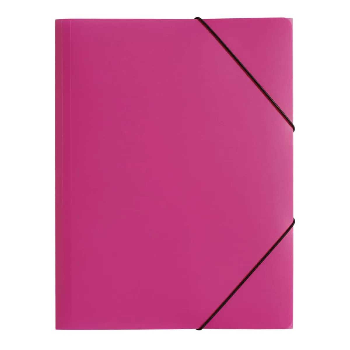 Pagna Gummizugmappe Lucy Colours - A4, PP, pink transluzent