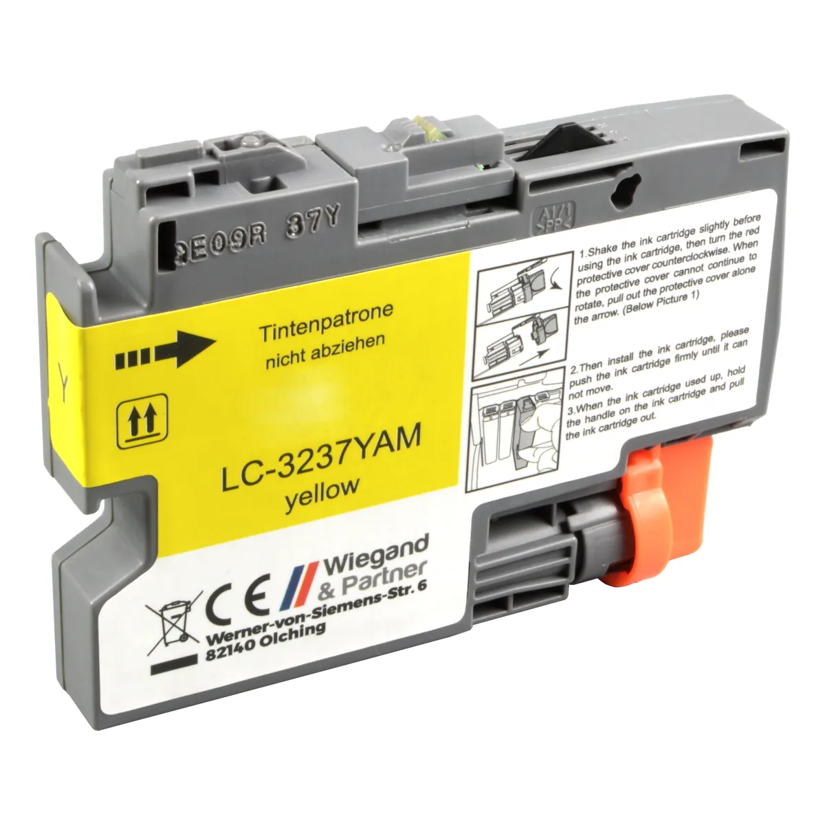 Brother LC-3237 Y - alternative Patrone 'gelb' 1500 Seiten - Digital Revolution