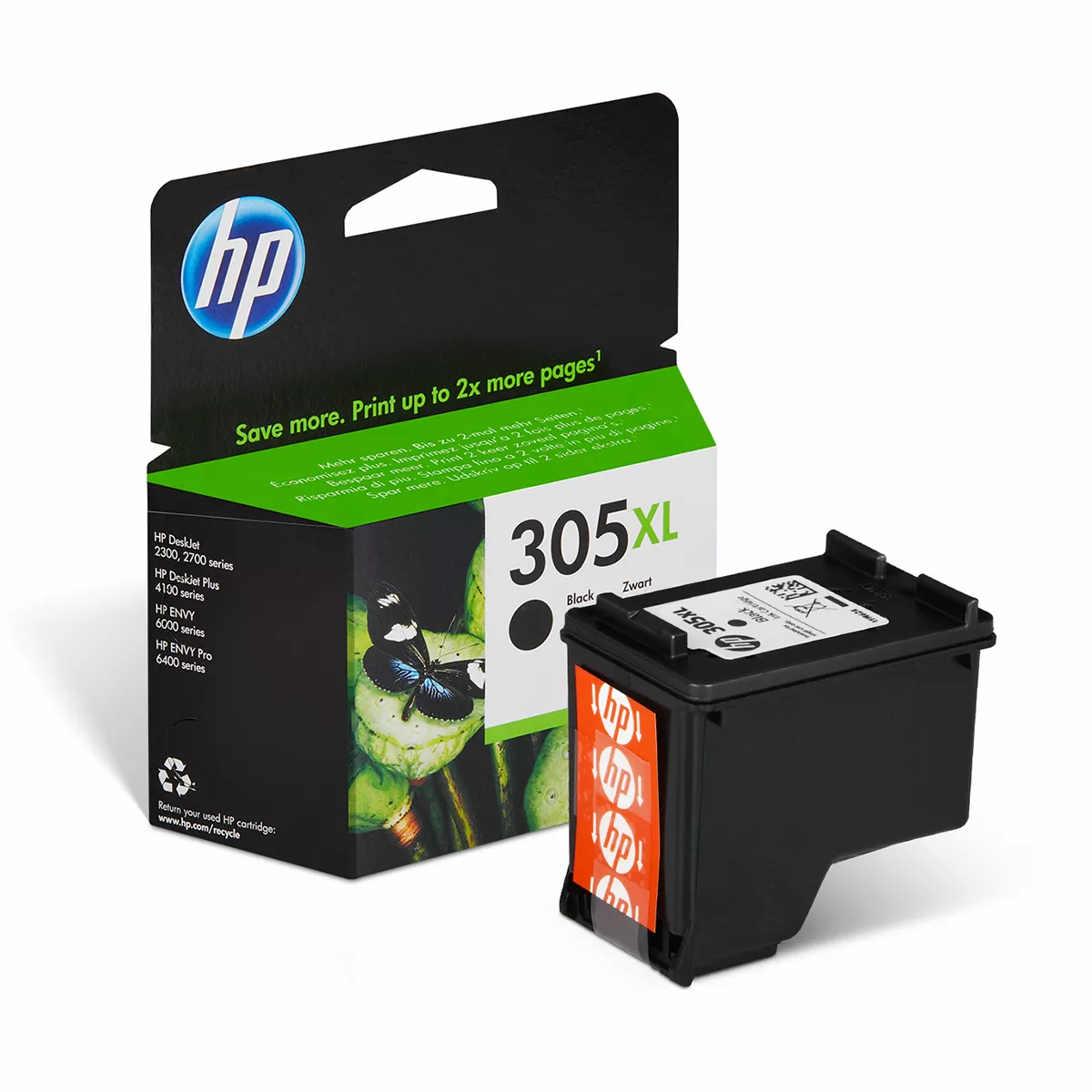 Druckerpatrone HP 305XL schwarz 240 Seiten (3YM62AE)
