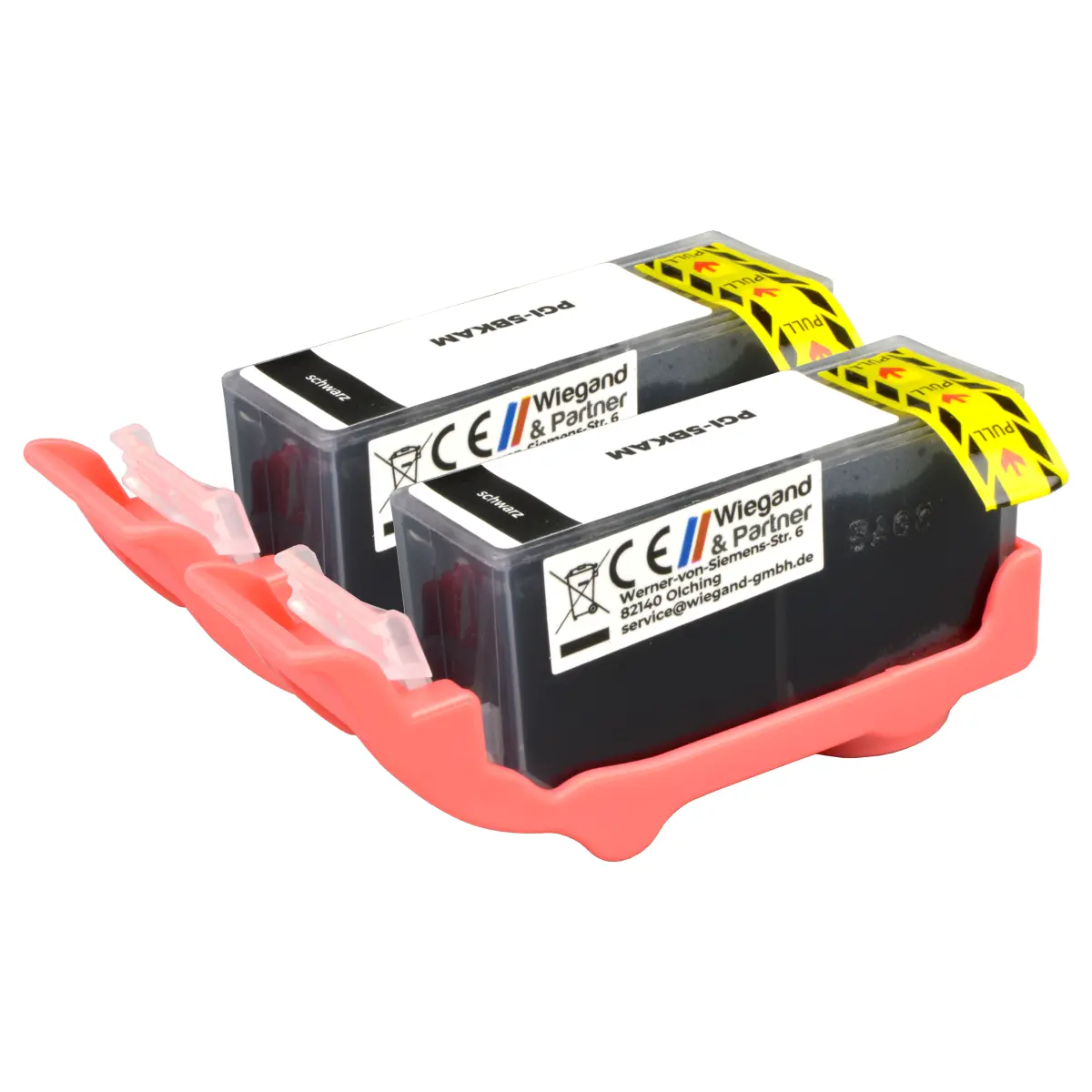 Canon PGI-5 BK - alternatives Patronen DoppelPack schwarz-pigmentiert 2x 28,4 ml | 2x 530 Seiten - Digital Revolution