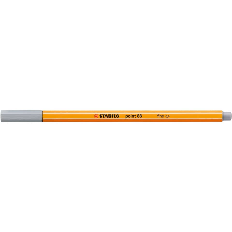 Fineliner - point 88 - mittelgrau Fineliner - point 88 - mittelgrau