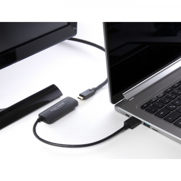 Adapter HDMI > USB-C (ST-BU) 8K DeLOCK Black
