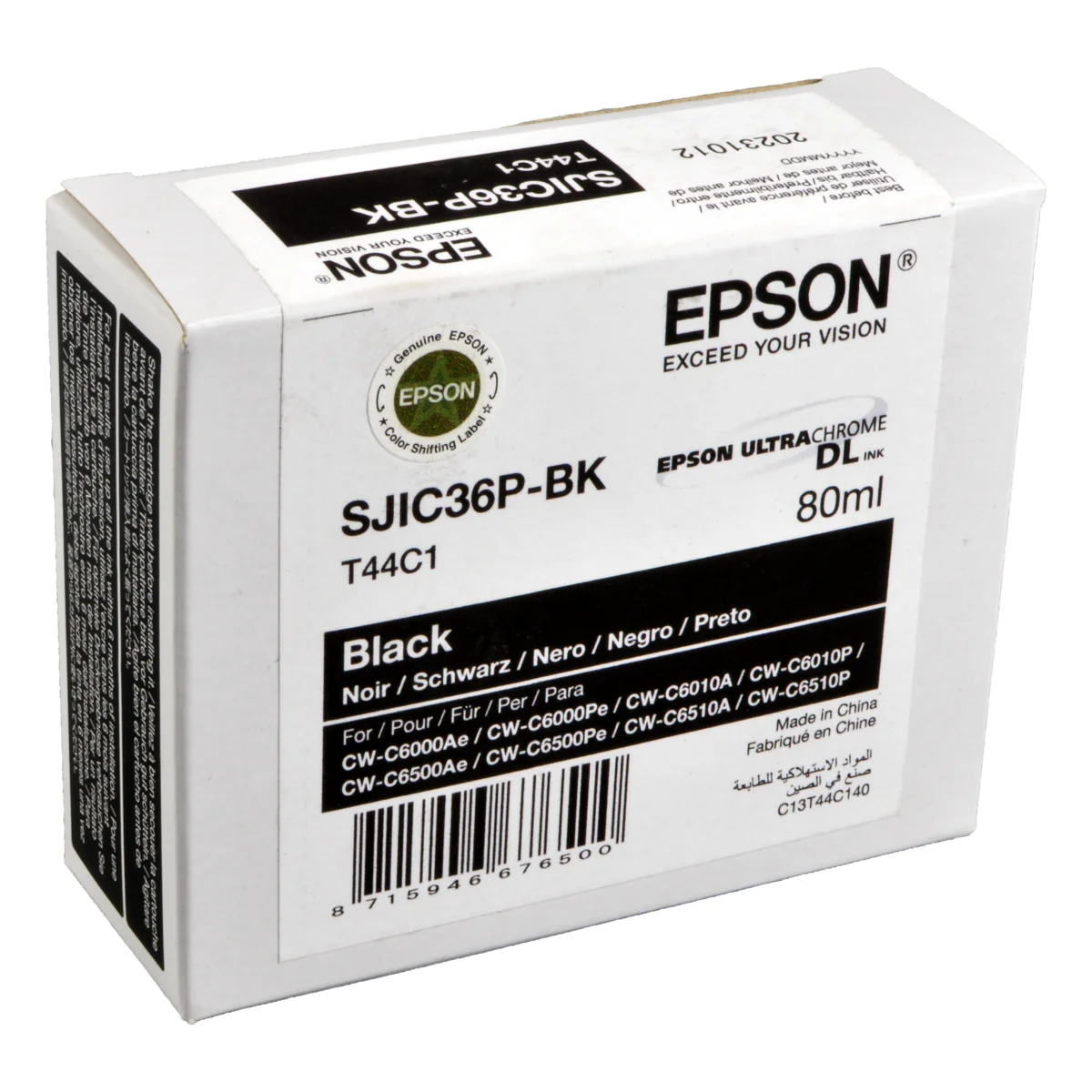 Epson Tinte C13T44C140  SJIC36P(K)  schwarz