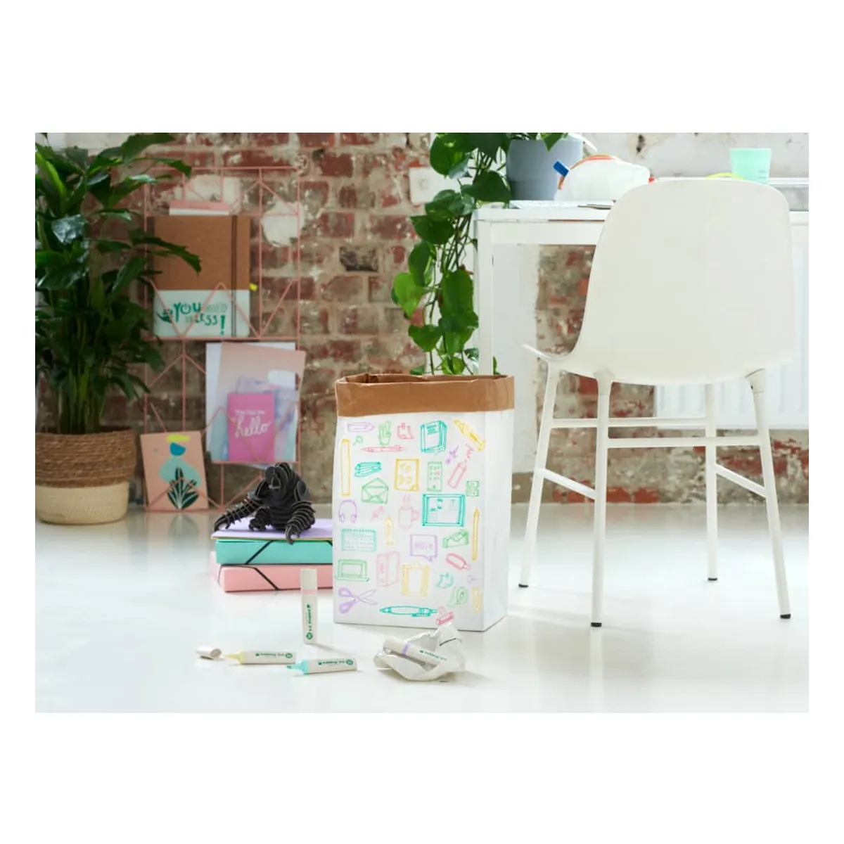 Edding 24 EcoLine Textmarker - nachfüllbar, pastellviolett