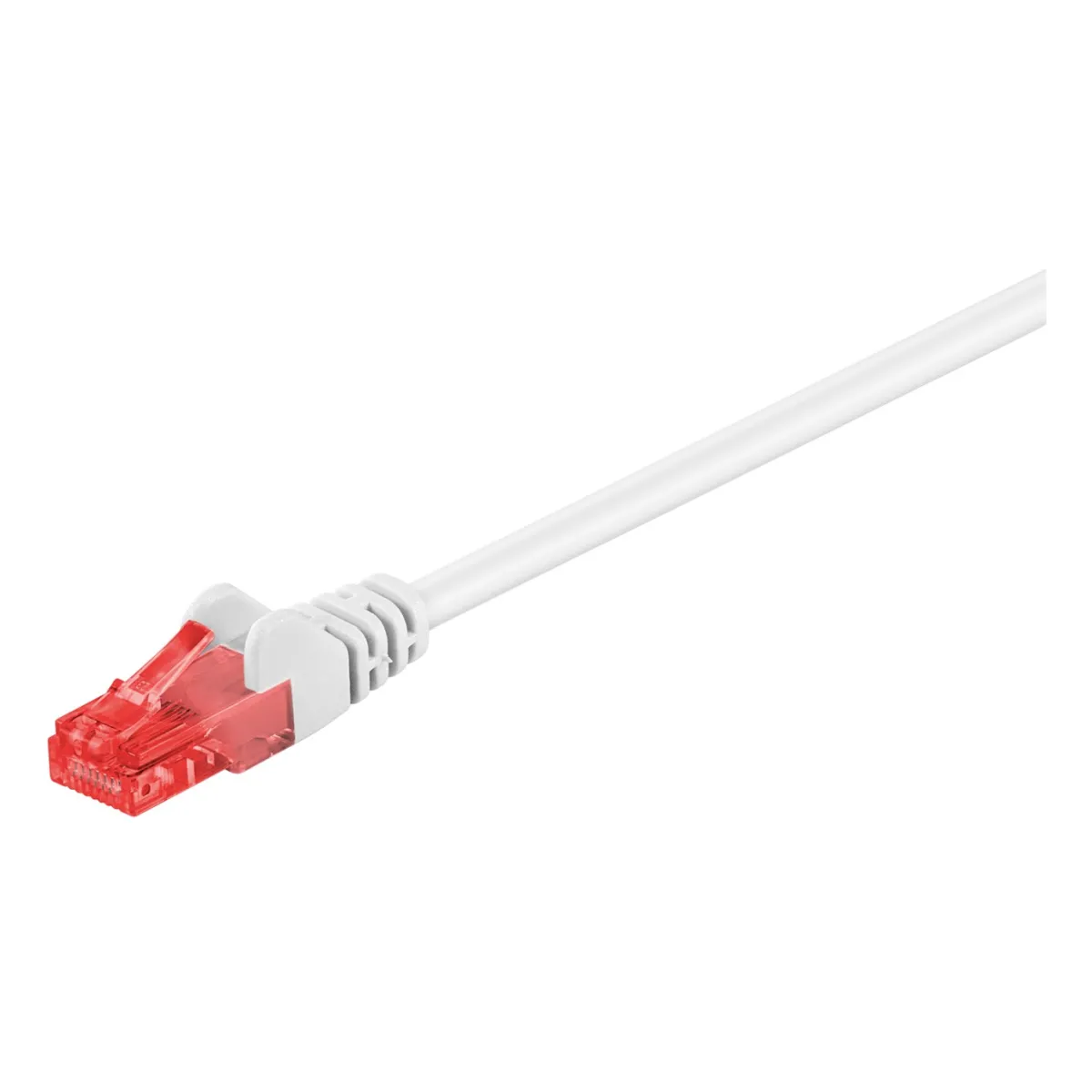 Goobay Patchkabel CAT6 U/UTP weiß 0.5m