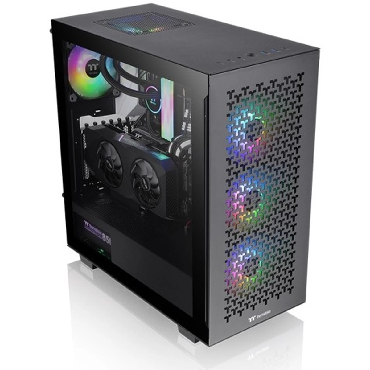 Thermaltake TOWER ATX V350 TG ARGB AIR BLACK