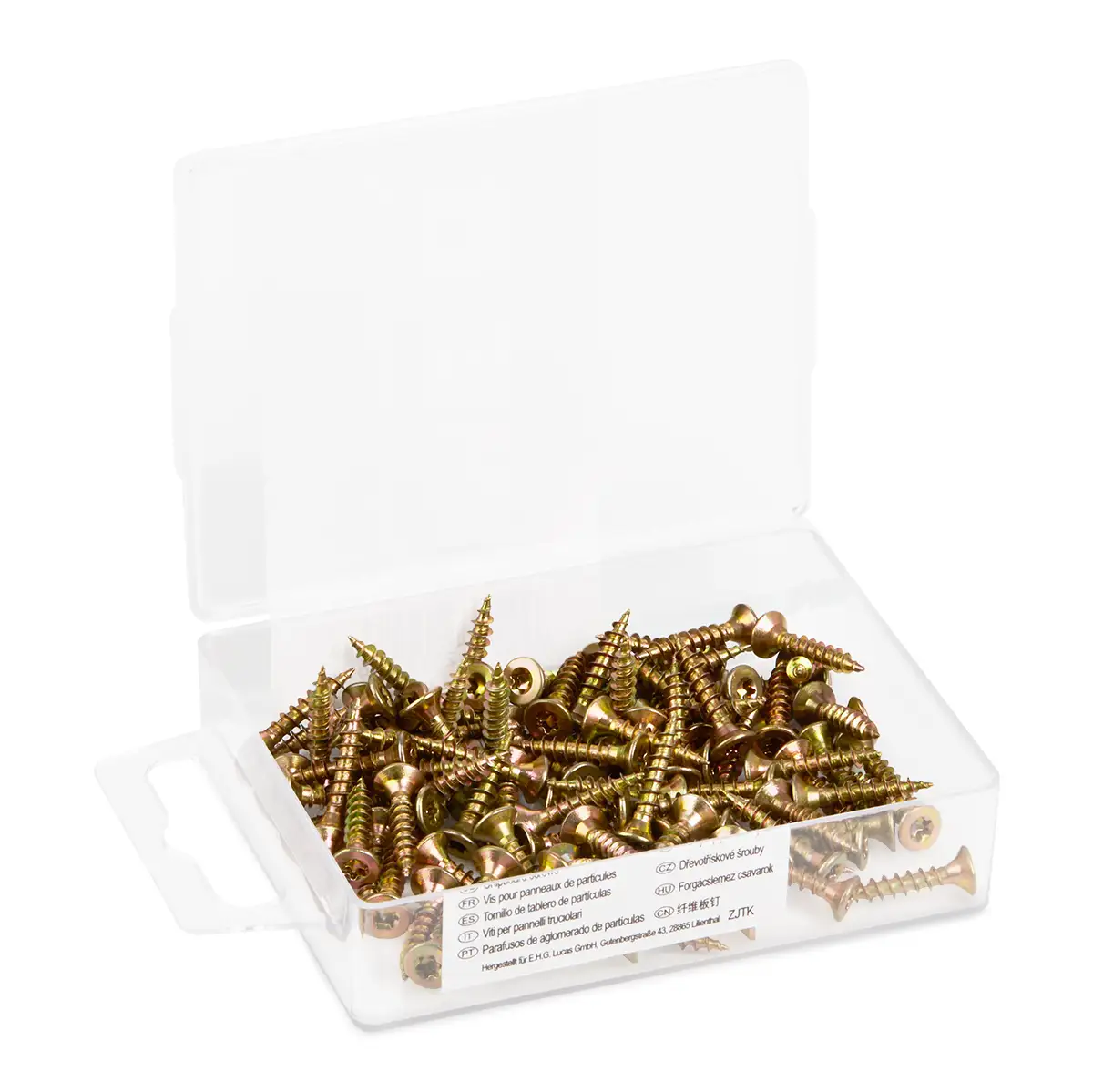 Masterproof Spanplattenschrauben, 3,0x16mm, 100 Stück Trx