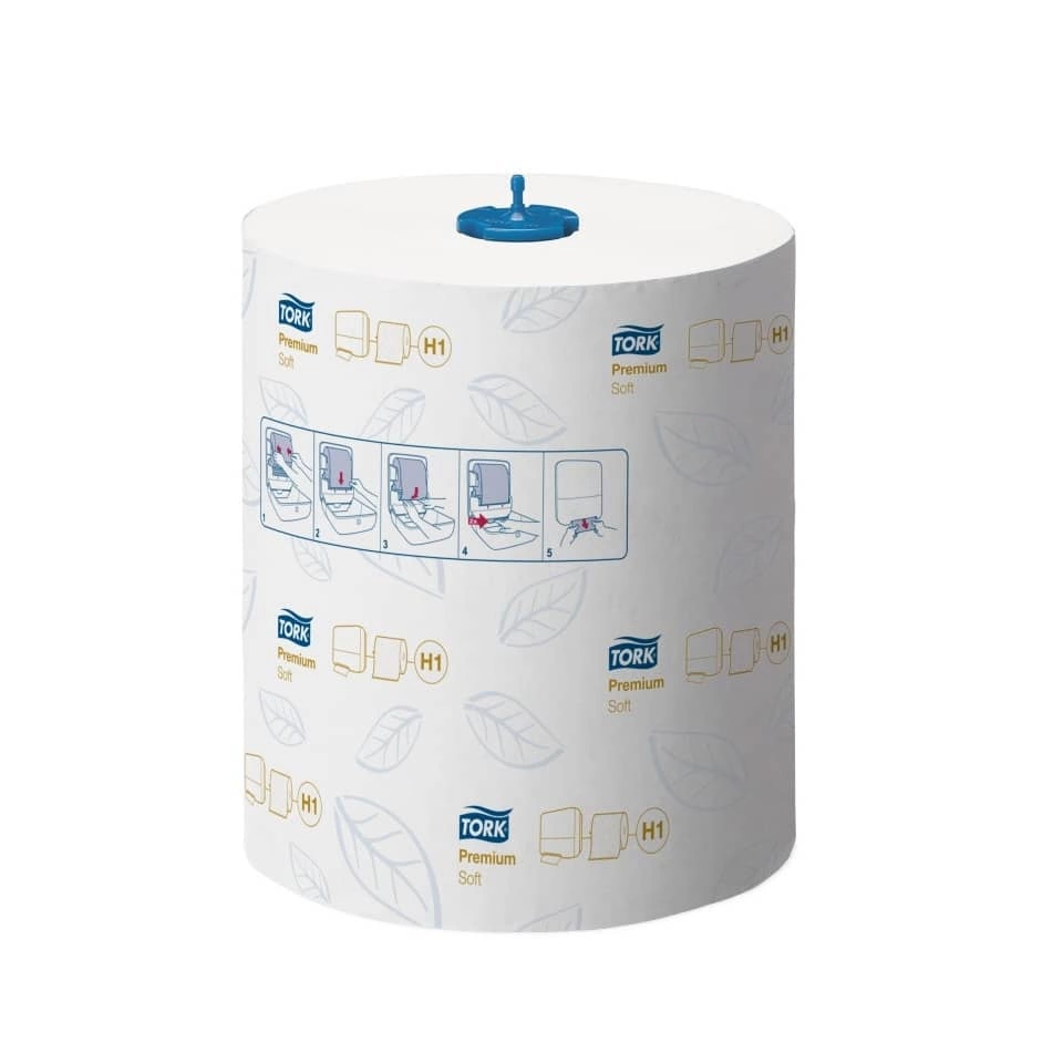 TORK Matic® Rollenhandtuch für System H1 - 6 Rollen 21 cm x 100 m, weiß, 2-lagig
