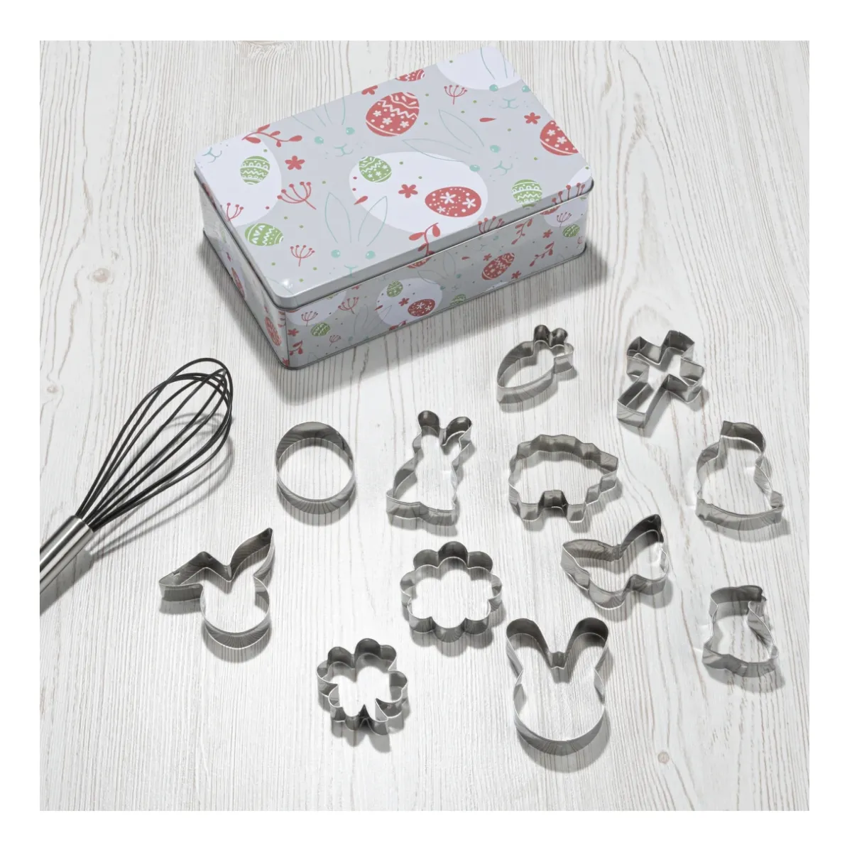 Keksdose mit Ausstechformen Keksdose mit Ausstechformen