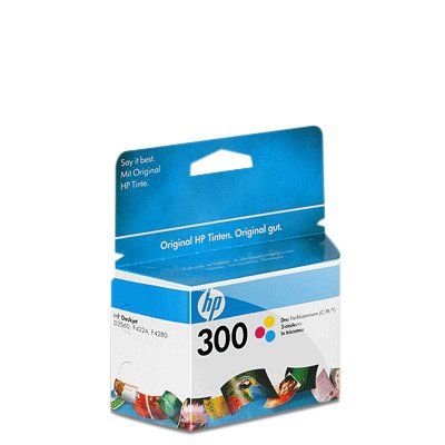 HP Druckerpatrone '300' farbig 4 ml