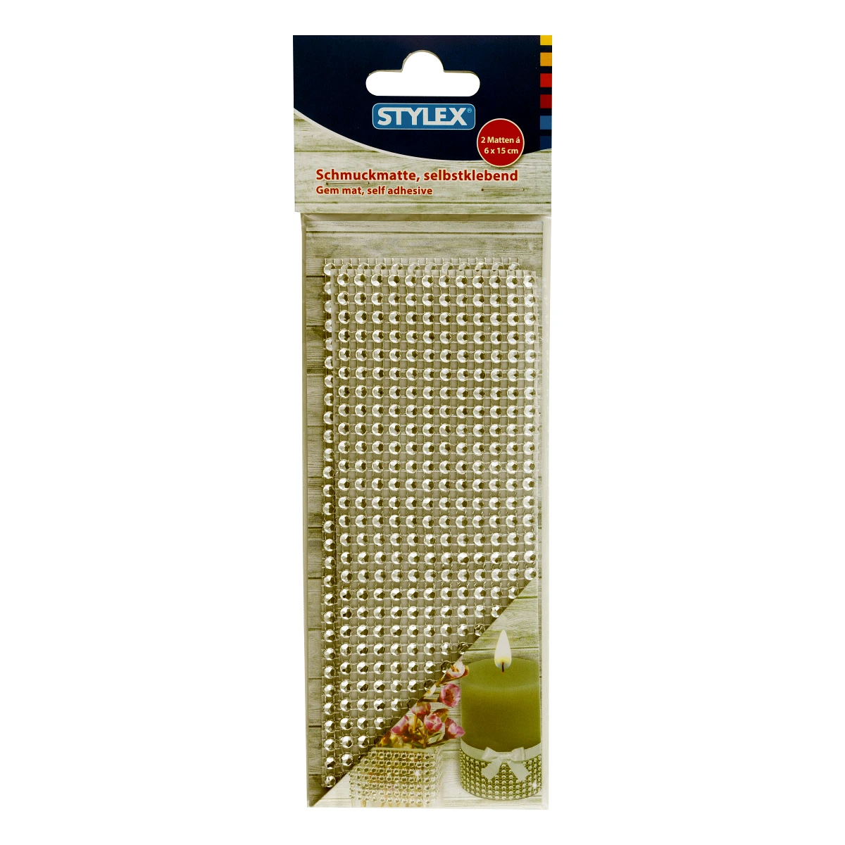 Stylex Schmuckmatte silber