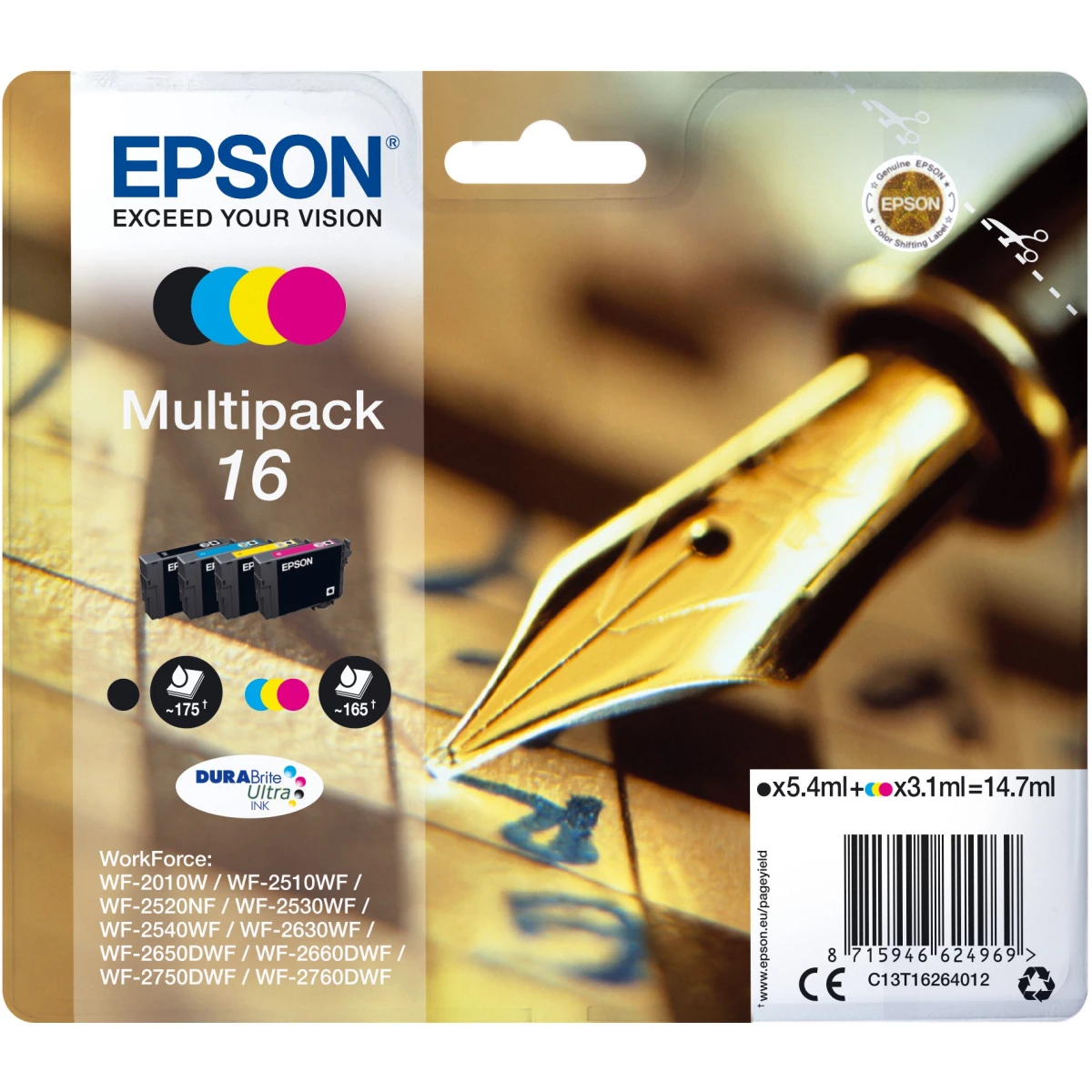 Epson MultiPack '16' BCMY