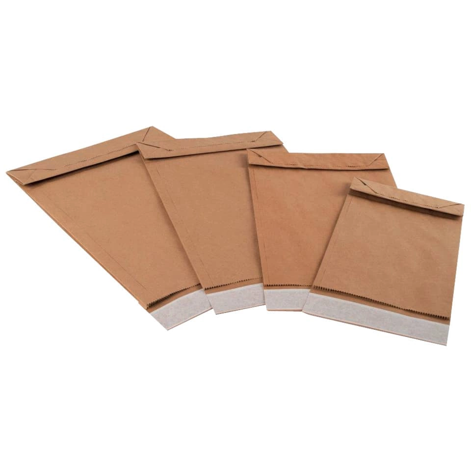 flexiPAK Musterfaltenbeutel - 250 x 353 x 50 mm, 250 Stück, braun