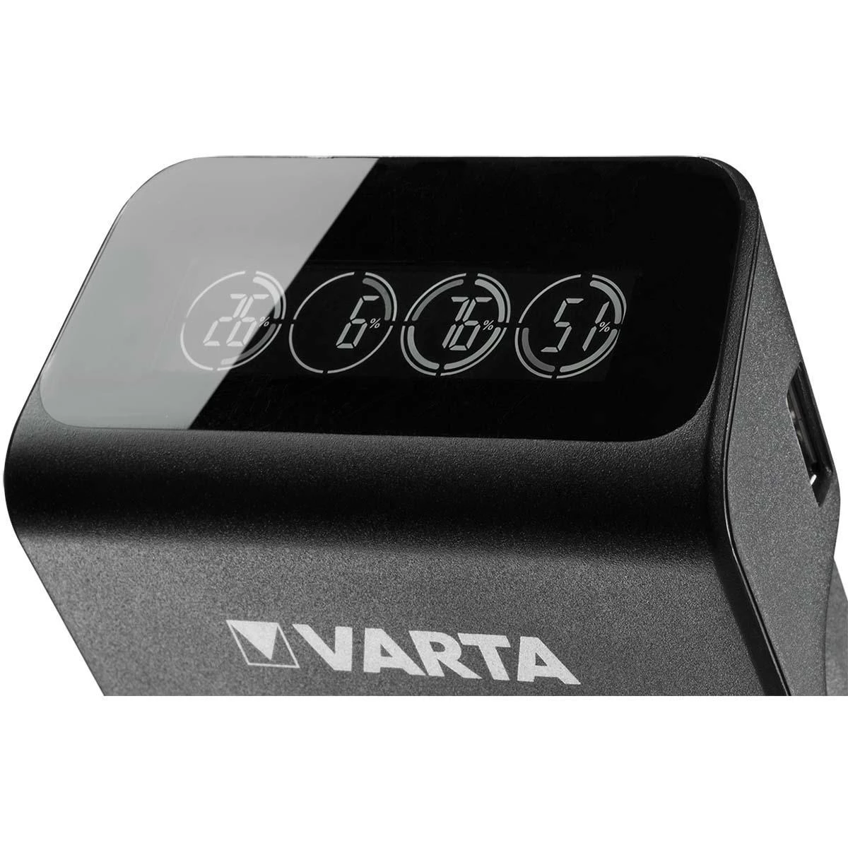 Varta NiMH LCD Plug Charger+ (AA, AAA & 9 Volt) inkl. 4x AA 2100 mAh