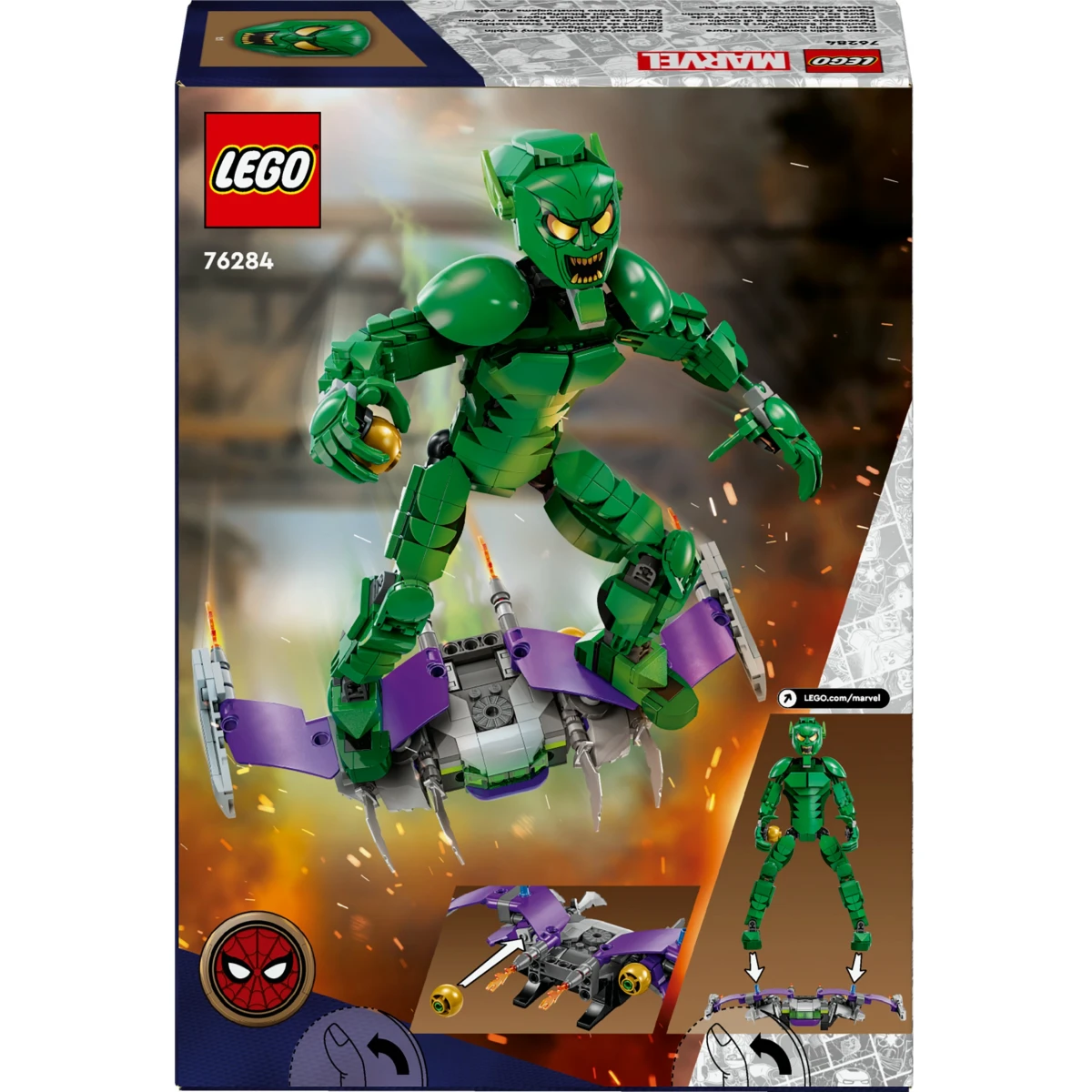 LEGO® Marvel Green Goblin Baufigur 76284 LEGO® Marvel Green Goblin Baufigur 76284