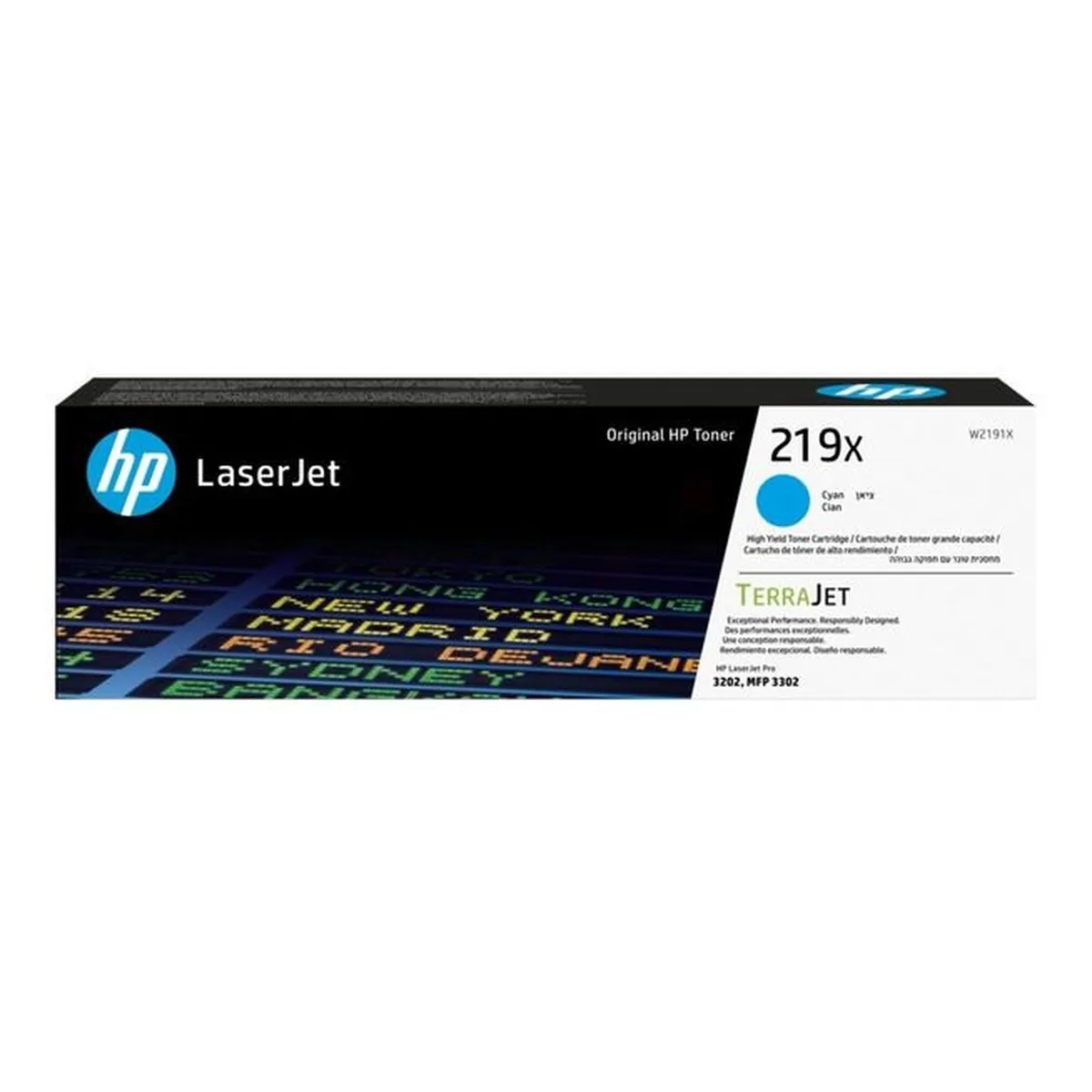 HP 219X Toner cyan 2.500 Seiten (W2191X)