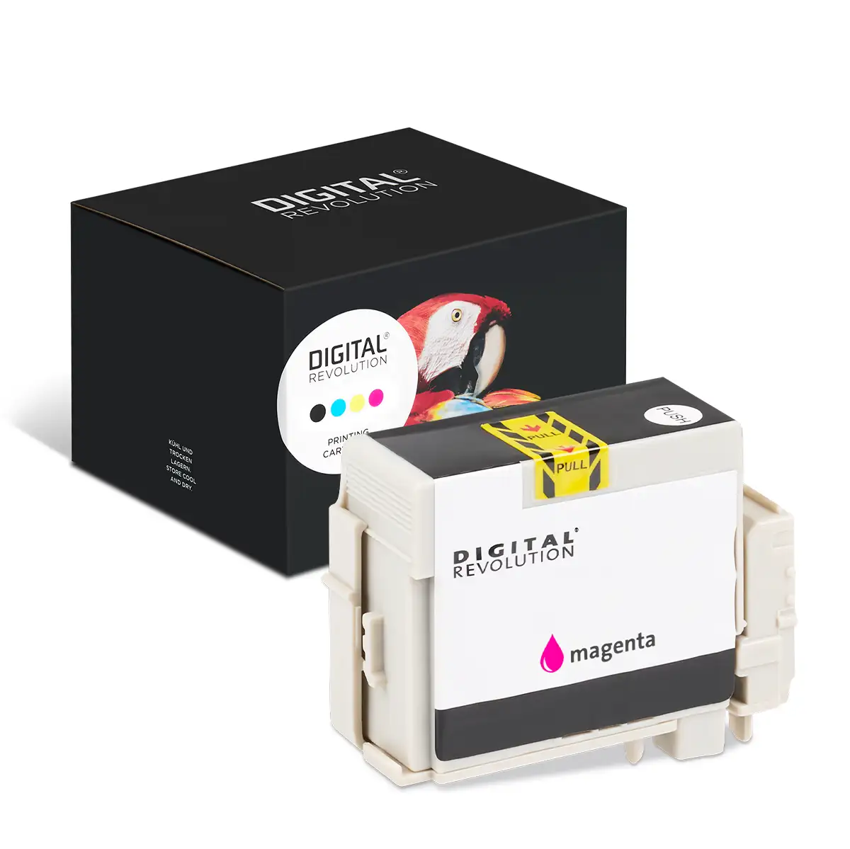 Epson 34 - alternative XL Patrone 'magenta' 14 ml | 950 Seiten - Digital Revolution