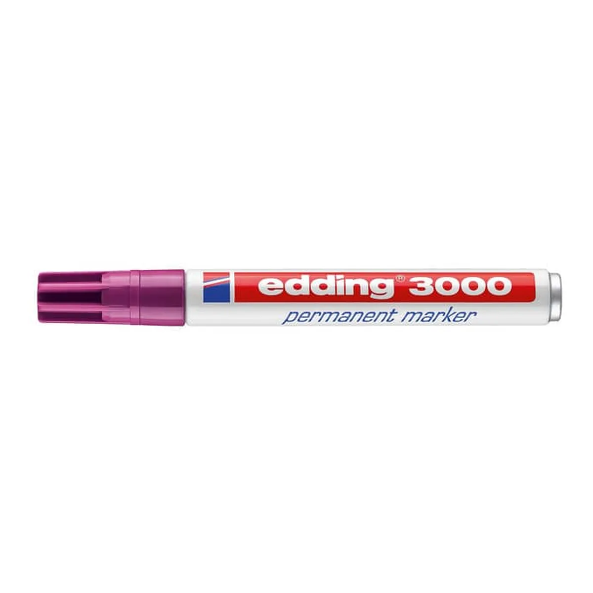 Edding 3000 Permanentmarker - nachfüllbar, 1,5 - 3 mm, rotviolett Edding 3000 Permanentmarker - nachfüllbar, 1,5 - 3 mm, rotviolett