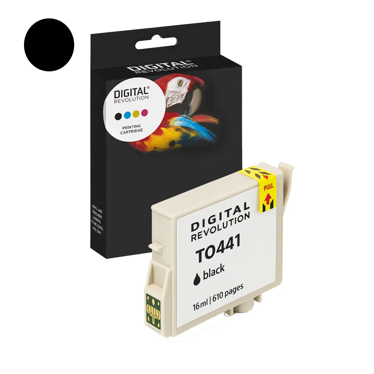 Alternative Tintenpatrone Epson T0441 Schwarz – Digital Revolution