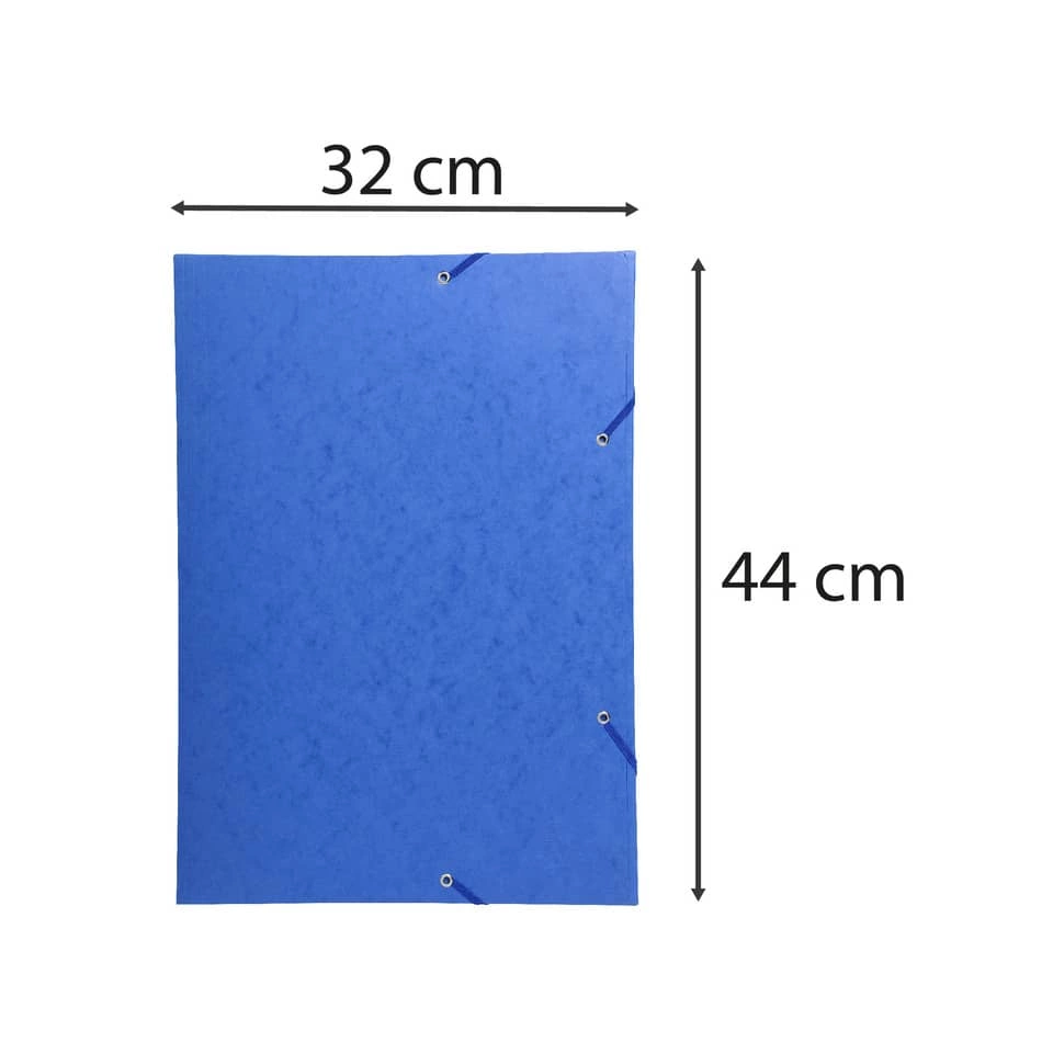 Exacompta Sammelmappe Nature® Future - A3, Manila-Karton, 600 g/qm, blau