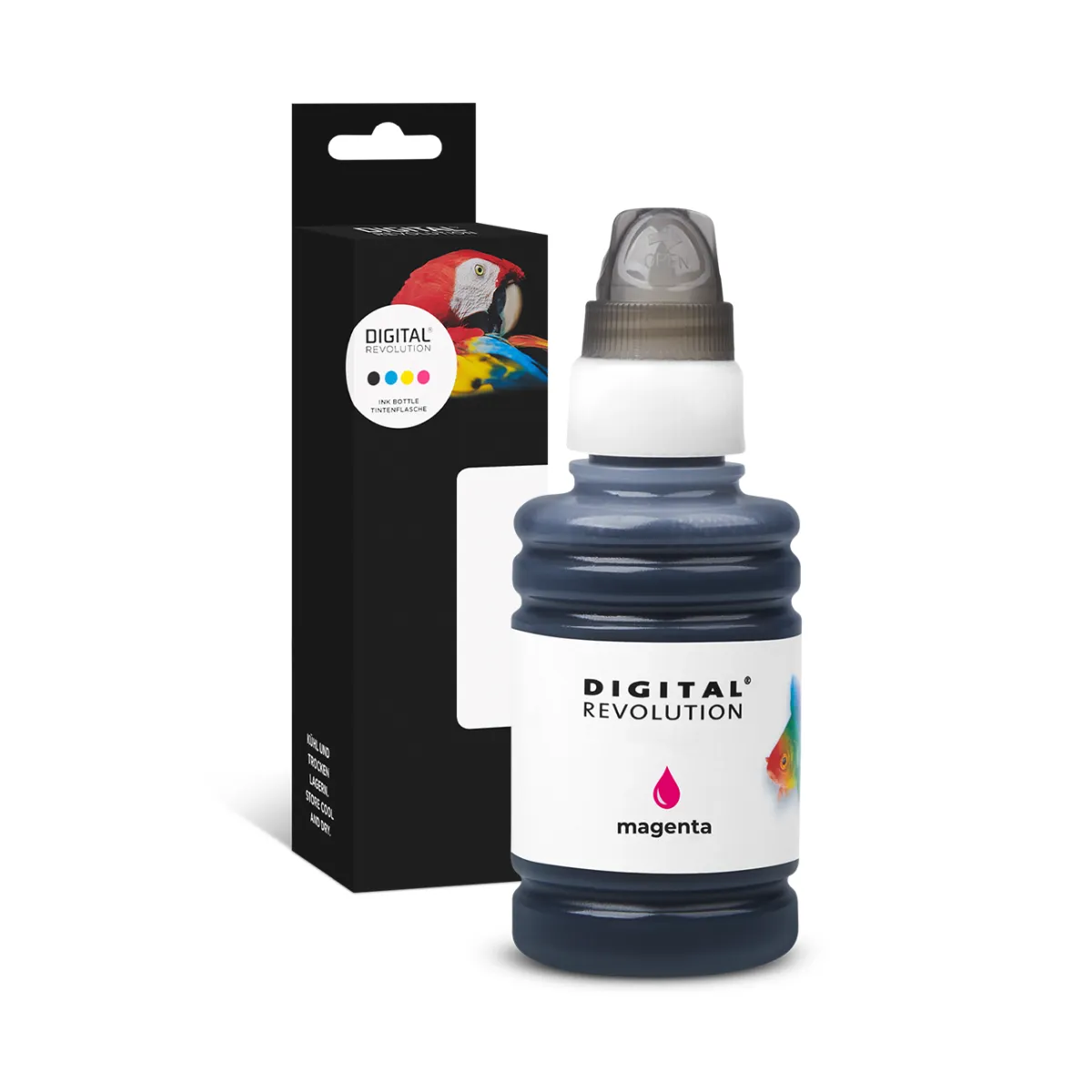 Epson 664 - alternative Tinte 'magenta' 100 ml - Digital Revolution