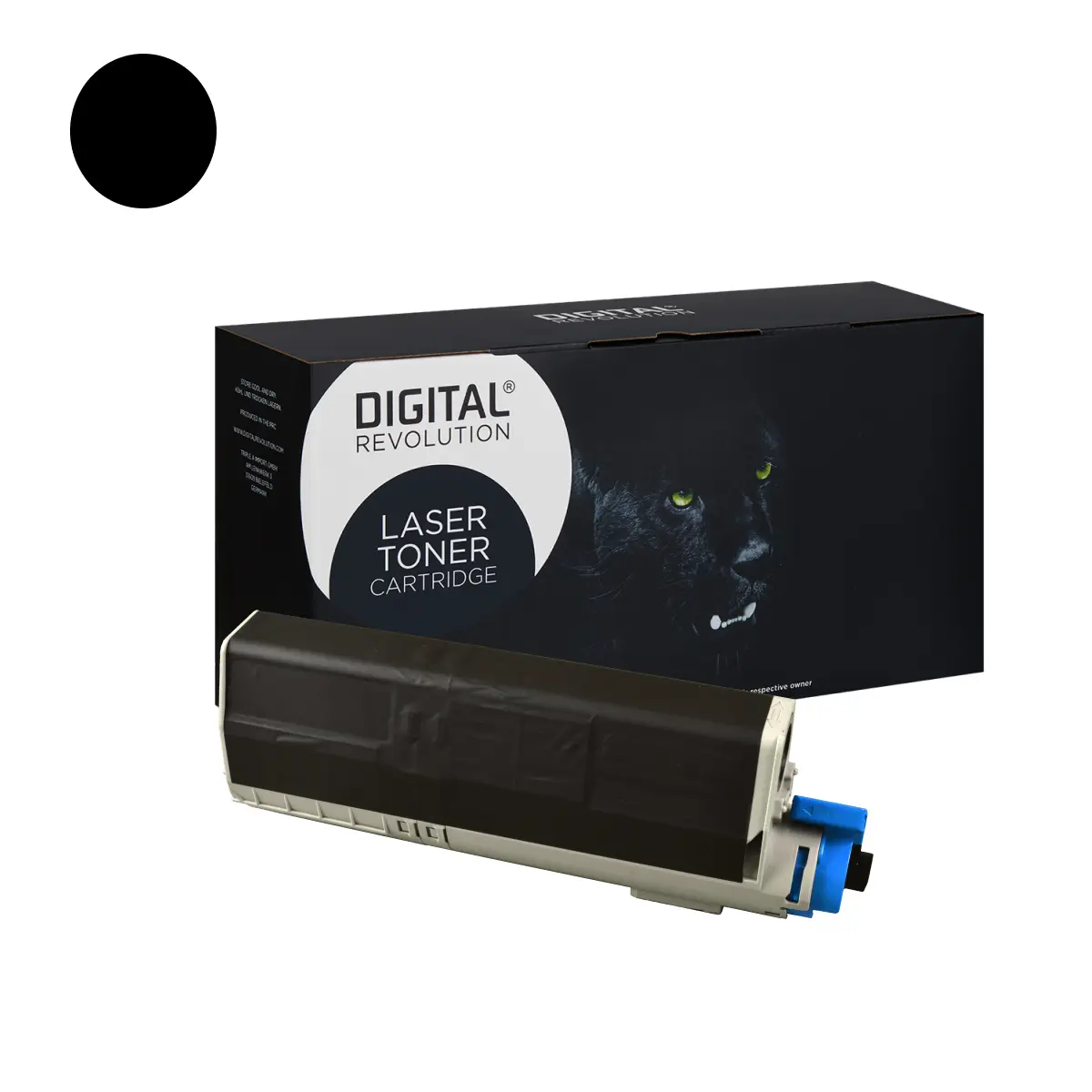 Alternativ-ECO-Toner OKI 46490608 Schwarz – Digital Revolution