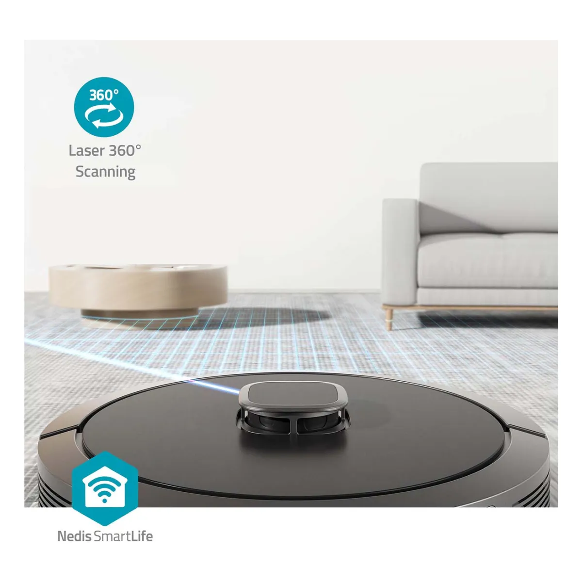 Nedis SmartLife Roboter-Staubsauger Nedis SmartLife Roboter-Staubsauger