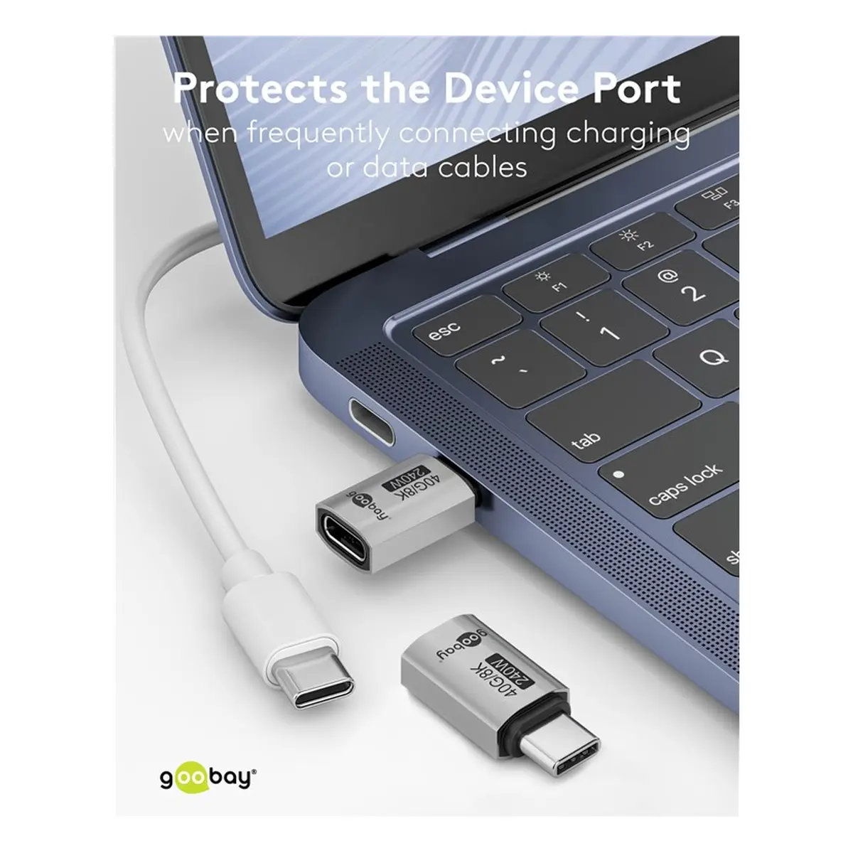 Goobay USB-C™-Adapter gerade, USB4™